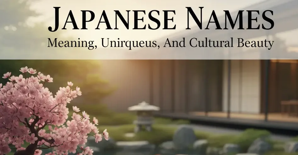 japanese names