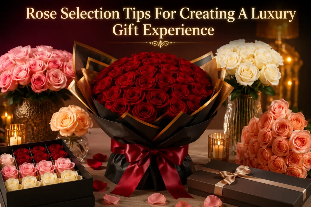 Rose Selection Tips For Creating A Luxury Gift Experience